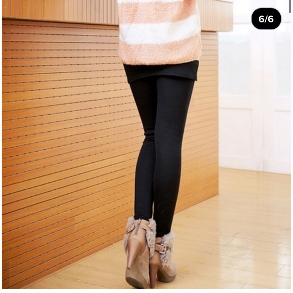 Fleece Legging and Skirt Attached